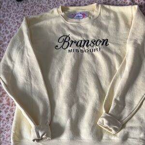 Branson Missouri Yellow Sweatshirt